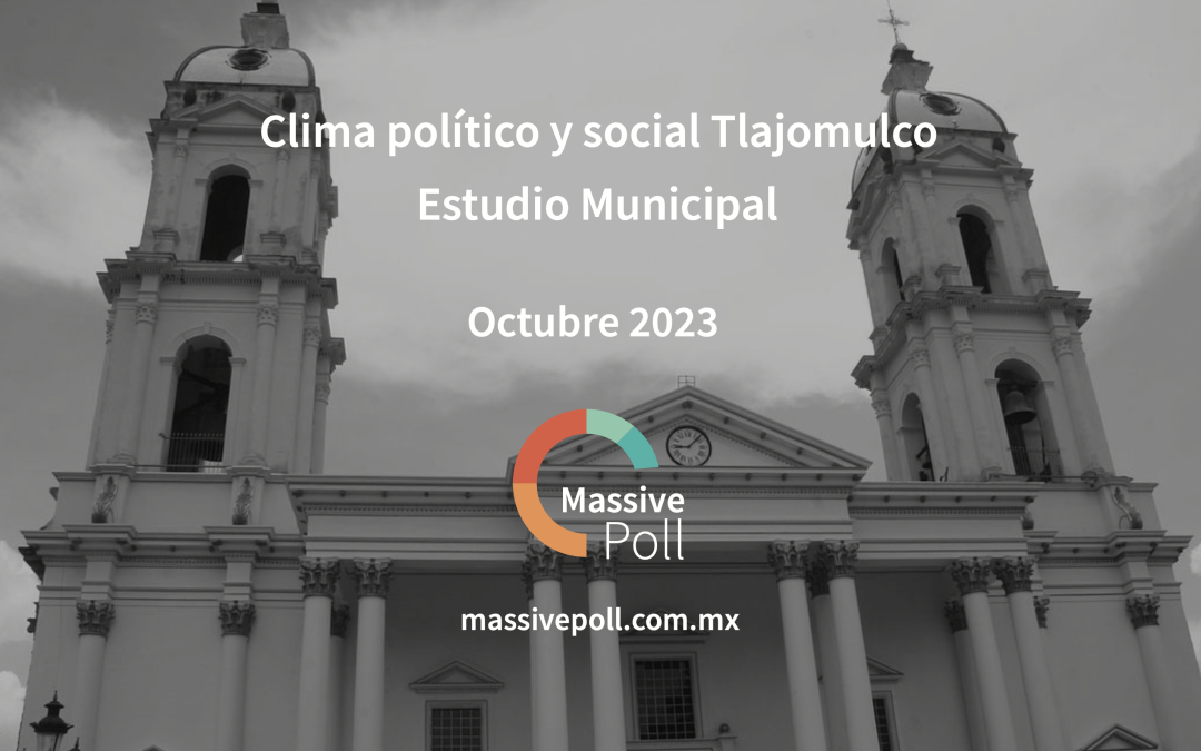 Clima político y social Tlajomulco – Estudio municipal – octubre 2023